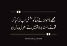 Sad Poetry in Urdu 2 Lines